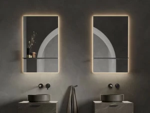INBANI Зеркало в ванной со встроенной подсветкой Grate