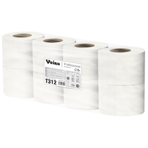 Т312 Veiro Туалетная бумага в рулонах Veiro Professional Premium Т312 8 рулонов по 16,8 м