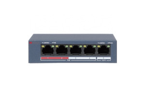 16601102 PoE-коммутатор , Ethernet, DS-S504P B УТ-00024174 HIWATCH