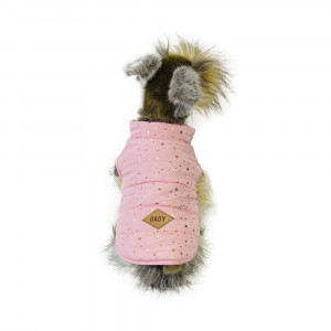 ПР0057851 Куртка для собак розовая размер XL Ломинар