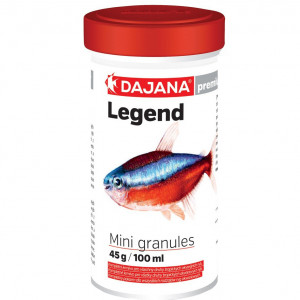 ПР0045371 Корм для рыб Legend Mini Granules Мини-гранулы для всех рыб 100мл DAJANA