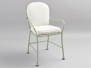 OFFICINACIANI Садовый стул из железа с подлокотниками Bamboo Gf4012ch