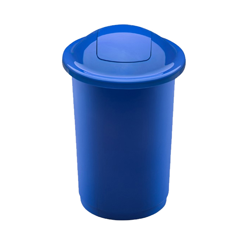 91070970 Контейнер для мусора Top bin 50 л цвет синий STLM-0468182 PLAFOR