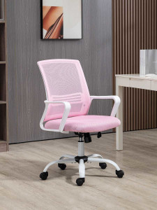 90817470 Офисное кресло Hw01pi полиэстер цвет розовый STLM-0396062 SOKOLTEC