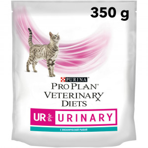 ПР0033154 Корм для кошек Veterinary Diets UR St/Ox при болезни нижних отделов мочевыводящих путей, океаническая рыба сух. 350г Pro Plan