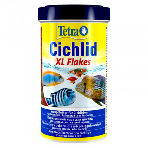 Т00017366 Корм для рыб Ciсhlid XL Flakes крупные хлопья для всех видов цихлид 500мл TETRA