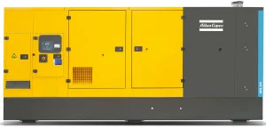 Дизельный генератор Atlas Copco QIS 355 VD в кожухе с АВР