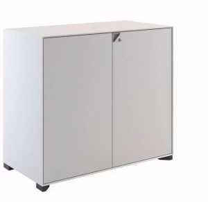 Steelbox by Metalway Низкий офисный ящик для хранения из листового металла с замком Joint