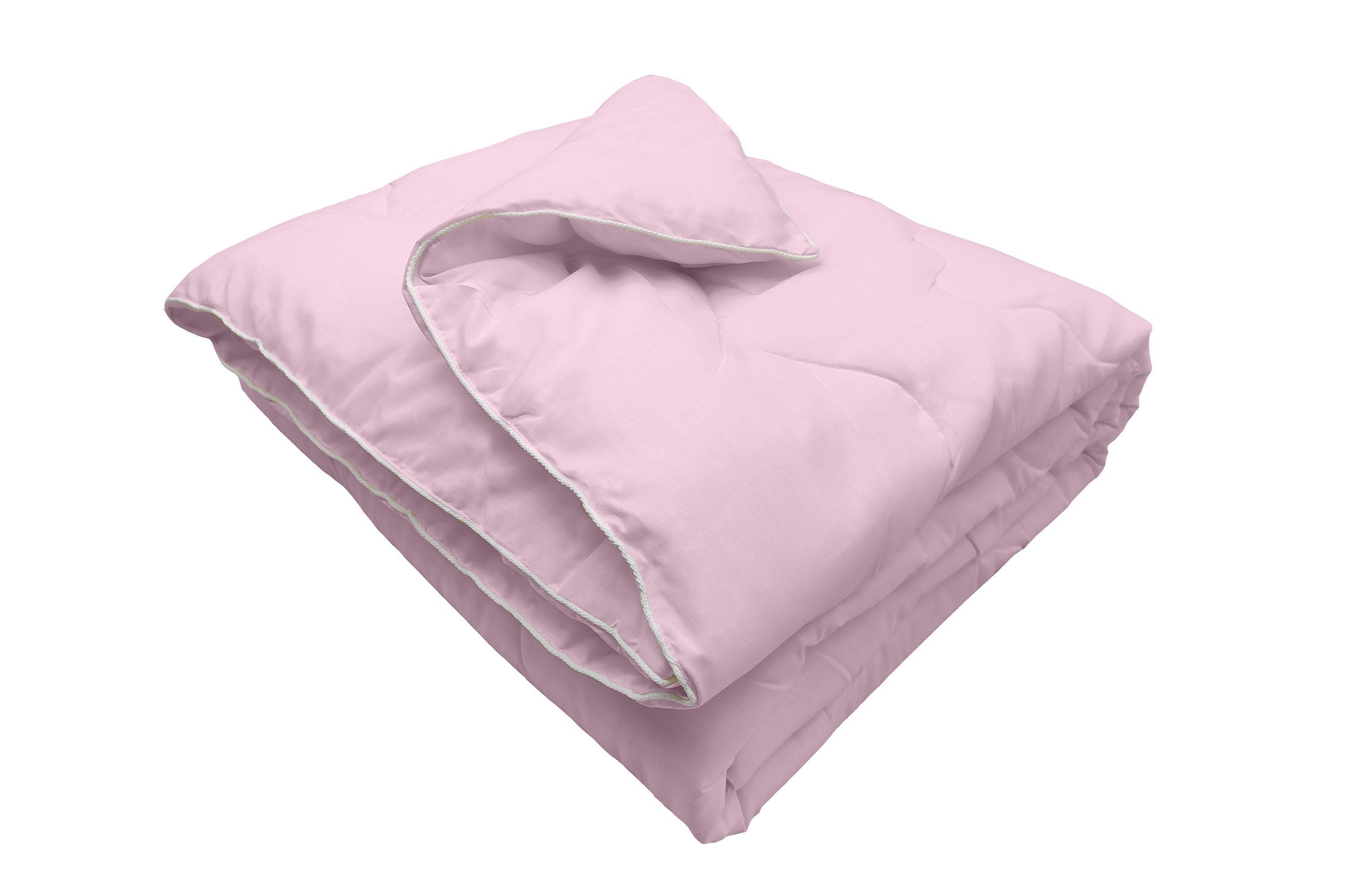 93842102 Одеяло JustSleep Лежебока,140х205 см, Экофайбер, цвет розовый STLM-0586229 JUST SLEEP