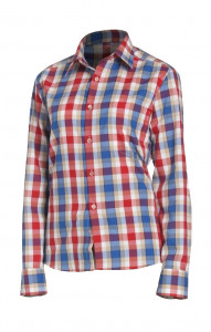 67795 Рубашка в клетку check red-blue (клетка красно-синяя) HIPSTER  Толстовки, рубашки, футболки, тенниски  размер 42 (84)