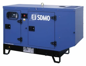 Дизельный генератор SDMO K27 в кожухе с АВР