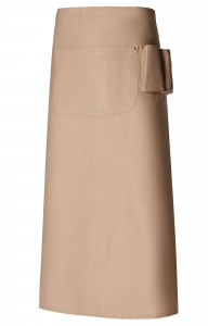 60616 Фартук  удлиненный цвет beige (бежевый) RICON  Одежда для официантов  размер