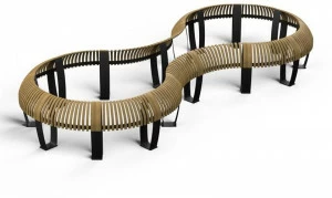 Green Furniture Concept Высокая скамья без спинки Nova c