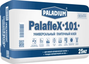 PL-101/25 Плиточный клей PalafleХ-101, 25 кг Paladium