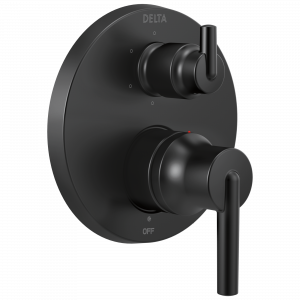 T24959-BL Трим клапана Contemporary Monitor® серии 14 со встроенным переключателем на 6 положений Delta Faucet Delta Матовый черный
