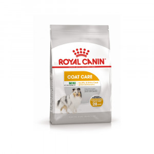 ПР0056373 Корм для собак Size Mini Coat Care для мелких пород с тусклой и сухой шерстью сух. 1кг ROYAL CANIN
