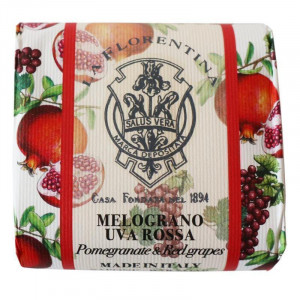 537855 Мыло "Pomegranate & Red Grape / Гранат и Красный Виноград", 106 г la florentina