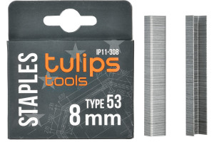 15878309 Скобы тип 53 (1000 шт; 8 мм) для степлера IP11-308 Tulips Tools