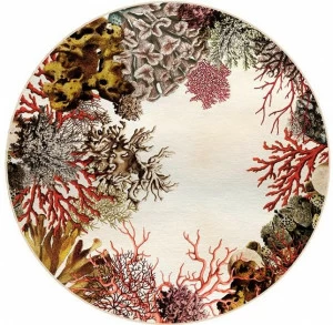 YO2 Ковер из полиамида с рисунком Coral loss