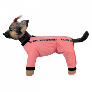 ПР0057550 Дождевик для собак DOG MODA Мартин (розовый) девочка 2 Dogmoda