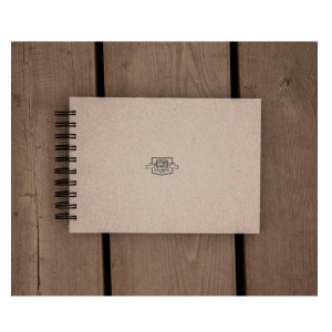 440962 Скетчбук "Grey Craftpaper" А4, 62 листа, 160 г/м2 Falafel books