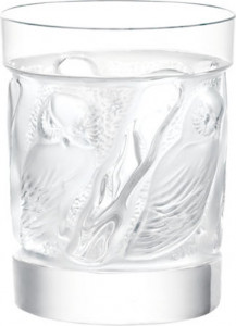 10532453 Lalique Набор из 2 стаканов для виски "Owl" (Совы) Хрусталь