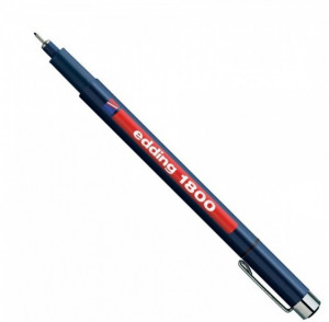 2 Капилярная ручка 0.3 мм красный E-1800-0.3 Edding