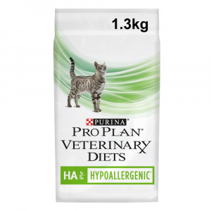 ПР0033156*4 Корм для кошек Veterinary Diets HA St/Ox для снижения пищевой непереносимости, сух. 1,3кг (упаковка - 4 шт) Pro Plan