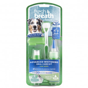 ПР0044789 Отбеливающий набор для ухода за зубами "Свежее дыхание" для собак TROPICLEAN