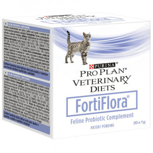 ПР0026285 Пищевая добавка для котят и кошек Forti Flora Feline Nutritional Complement для нормализации микрофлоры желудочно-кишечного тракта, 30 г Pro Plan