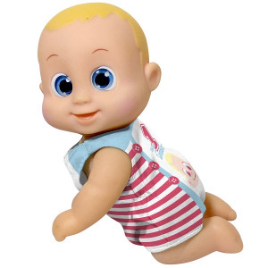802002 Кукла Баниэль ползущая, 16 см Bouncin' Babies