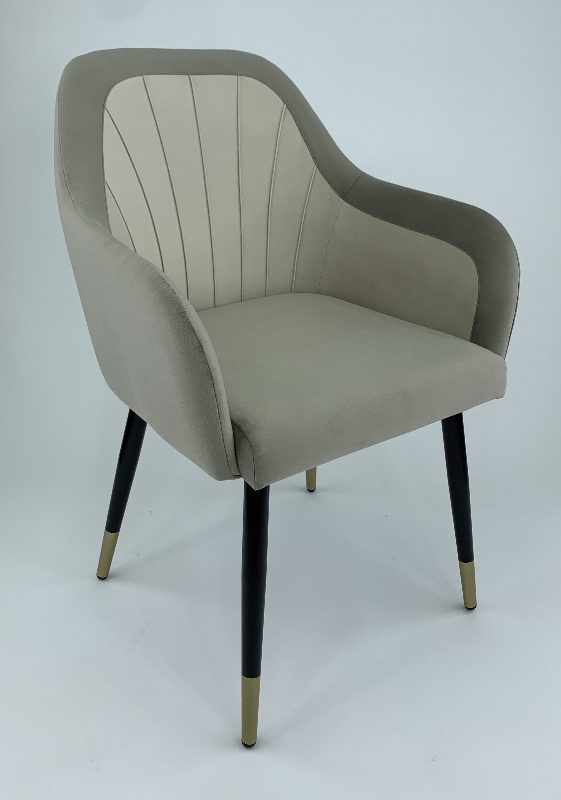 90203160 Стул-кресло мебель для столовой/гостинной/спальни цвет бежевый Агат STLM-0131108 MILAVIO