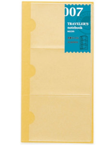531360 Кармашки-вложения в блокнот для карт, 21 х 22 см, 12 карманов TRAVELERS