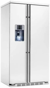 mabe Американский встраиваемый холодильник с диспенсером для льда класса а + Side by side | prof. 61cm Ore24vgfsstcc