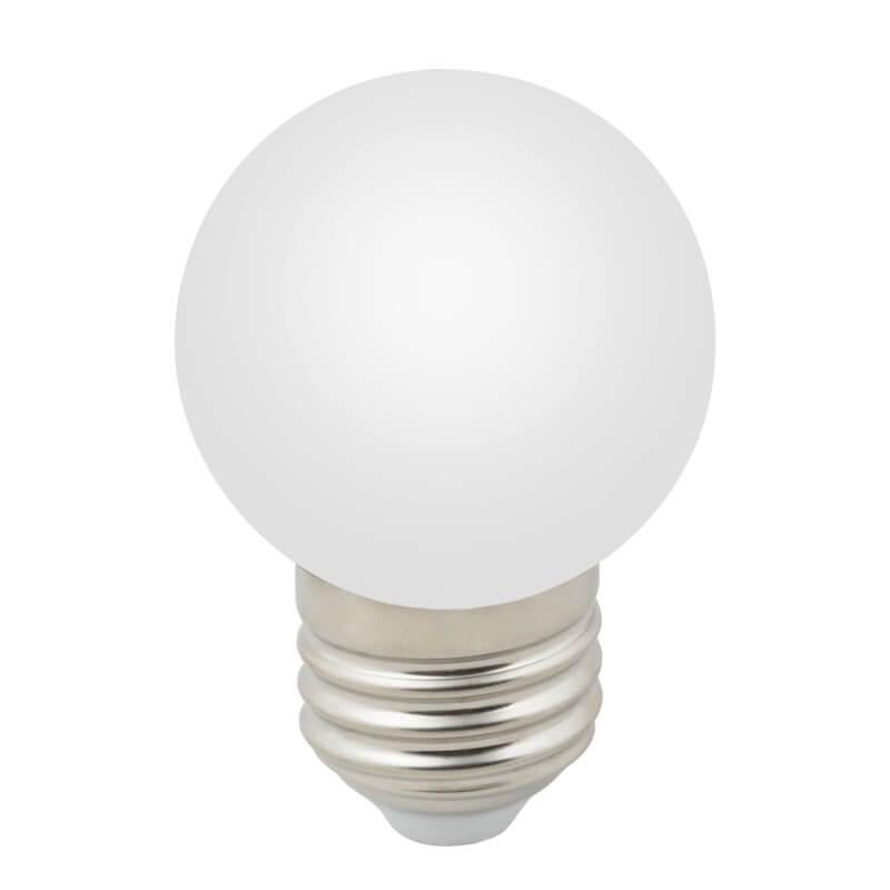 LED-G45-1W/3000K/E27/FR/С Лампа декоративная светодиодная E27 1W 3000K матовая UL-00006560 Volpe LED-G45