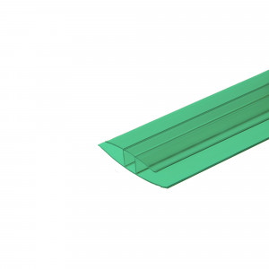 82432463 Профиль соединительный неразъемный Колибри 6 мм зеленый 3 м