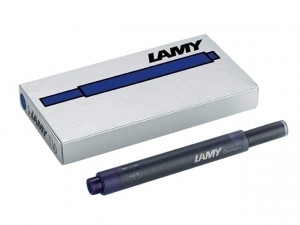 396485 Картриджи для перьевой ручки "Т10" синие, 5 шт. Lamy