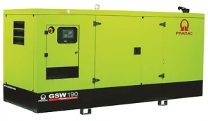 Дизельный генератор Pramac GSW190I в кожухе