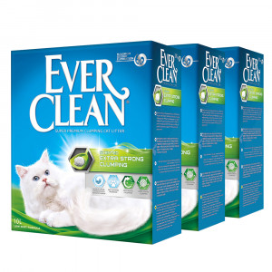 ПР0032237*3 Наполнитель для кошачьего туалета Scented Extra Strong комкующийся с ароматиз.10л (упаковка - 3 шт) EVER CLEAN