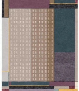 Tapis Rouge Прямоугольный коврик ручной работы из шерсти и шелка Abstraction Tr1757