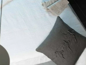 LA FABBRICA DEL LINO Квадратная подушка из льна Basic