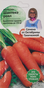 86263250 Семена овощей морковь Шантенэ Роял STLM-0067422 СЕМЕНА ОТ ОКТЯБРИНЫ ГАНИЧКИНОЙ