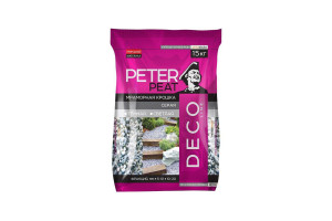 16631846 Мраморная крошка Deco светло-серая, 5-10 мм, 15 кг Д-0521-15 Peter Peat