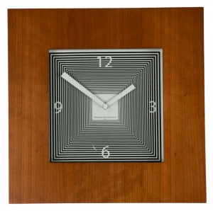Часы настенные Target квадратные коричневые DIAMANTINI&DOMENICONI ДИЗАЙНЕРСКИЕ 014128 Коричневый