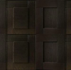 Мозаика и 3D панели из дерева Esse 1004-st Прямоугольный Шоколад Дуб Селект 3д (мозаика панели), брашированная (3Д (мозаика панели), Брашированная) 1064х324 мм.