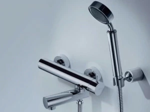 JUSTIME Смеситель для ванны из хромированной латуни с ручным душем Still one 6771-94-81cp
