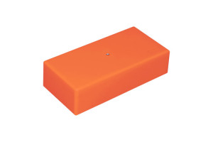16417821 Огнестойкая коробка MB145 E110, о/п 145х75х40, с гладкими стенками, IP41, 6P, оранжевый 46003HF Экопласт