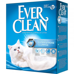 ПР0032236 Наполнитель для кошачьего туалета Unscented Extra Strong Clumping без ароматизатора 10л EVER CLEAN