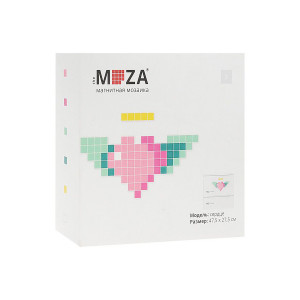 Mel19-15 Мозаика магнитная moza "сердце с крыльями", 84 элемента Melompo