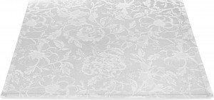 10581323 Garnier-Thiebaut Дорожка для стола 55х180см "Очарование" (белая) Ткань